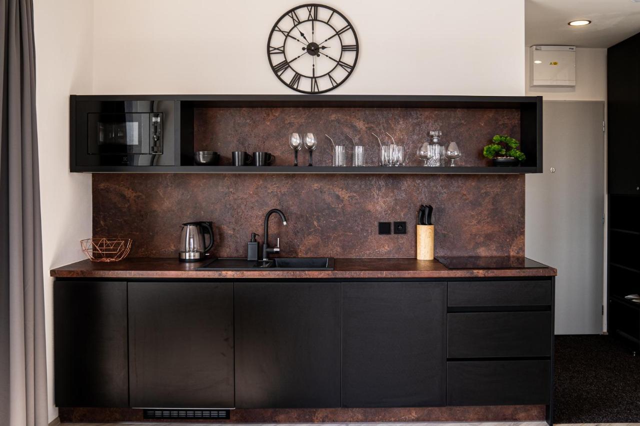 Zeppelin Studio With An Industrial View - Brno Apartment ภายนอก รูปภาพ